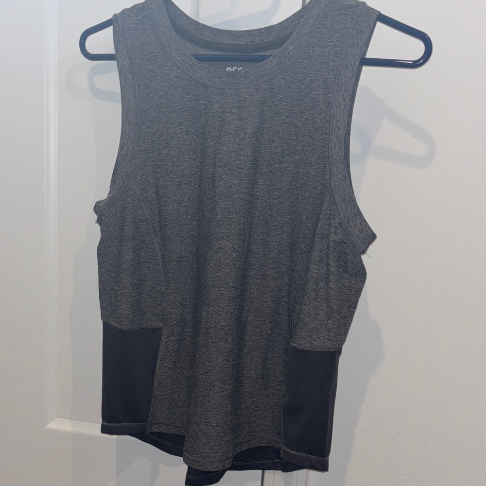 DSG Charcoal and Black Muscle Tee